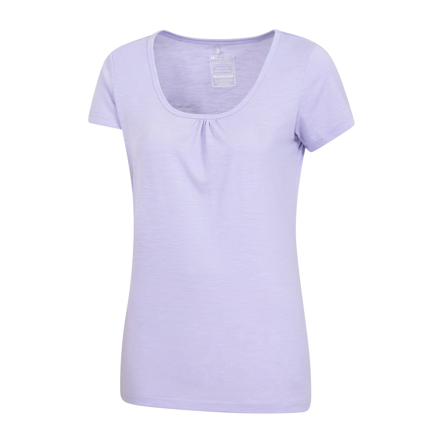 Lilac - Side - Mountain Warehouse Womens-Ladies Agra Quick Dry T-Shirt