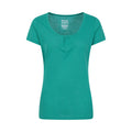 Teal - Front - Mountain Warehouse Womens-Ladies Agra Quick Dry T-Shirt