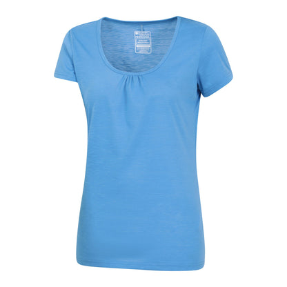Bright Blue - Lifestyle - Mountain Warehouse Womens-Ladies Agra Quick Dry T-Shirt