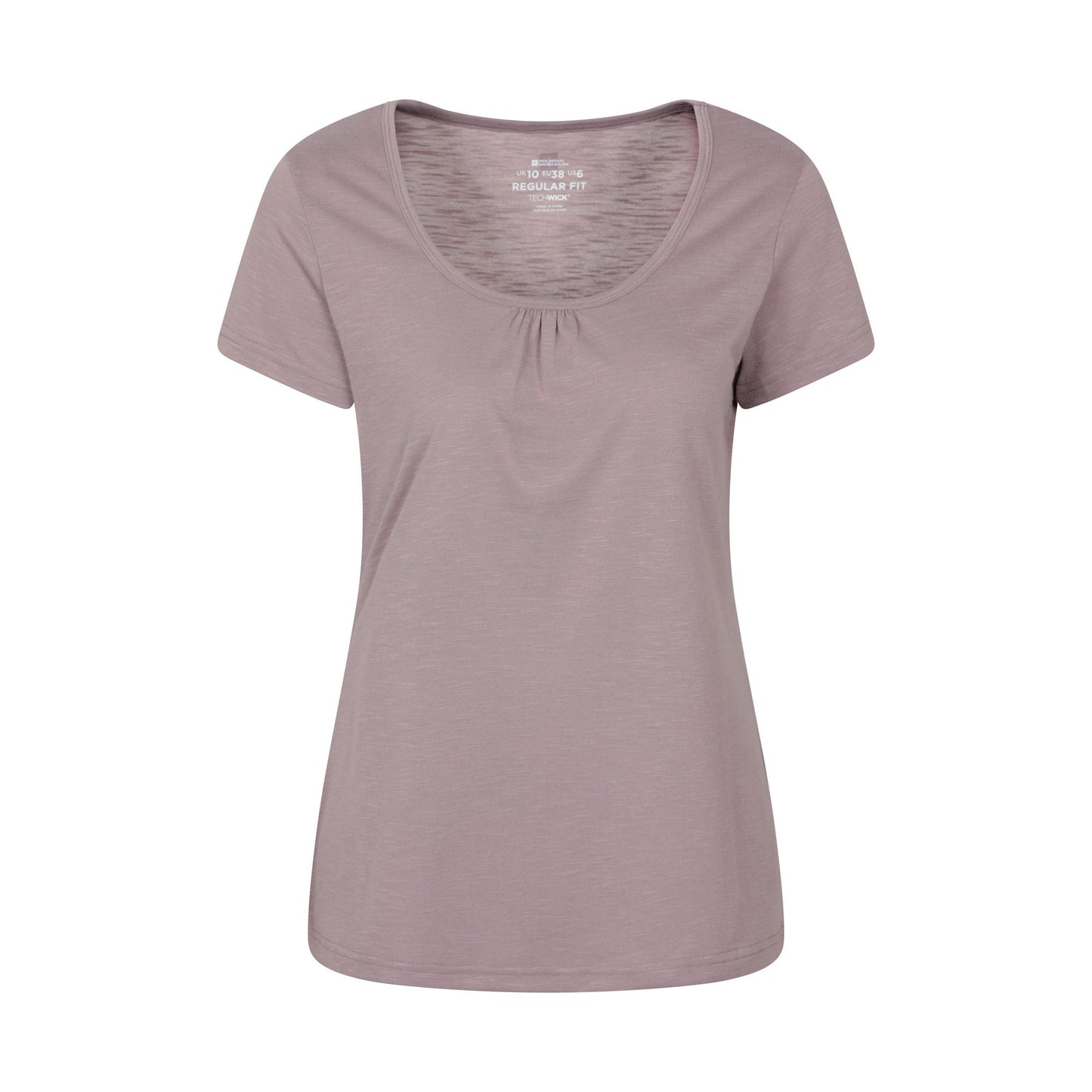 Light Pink - Front - Mountain Warehouse Womens-Ladies Agra Quick Dry T-Shirt