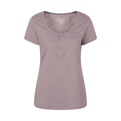 Light Pink - Front - Mountain Warehouse Womens-Ladies Agra Quick Dry T-Shirt