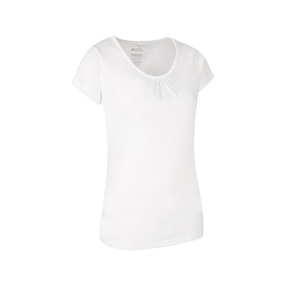 White - Side - Mountain Warehouse Womens-Ladies Agra Quick Dry T-Shirt