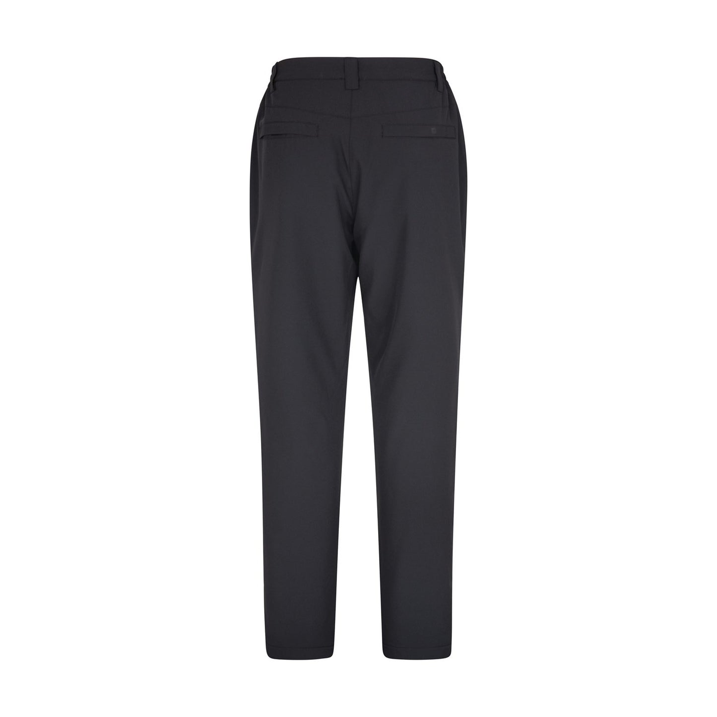 Black - Back - Mountain Warehouse Womens-Ladies Arctic Stretch Fleece Lined Short Trousers