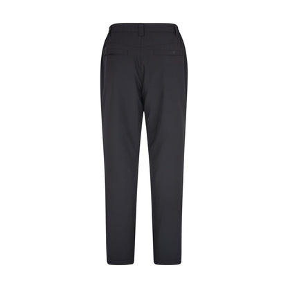 Black - Back - Mountain Warehouse Womens-Ladies Arctic Stretch Fleece Lined Short Trousers