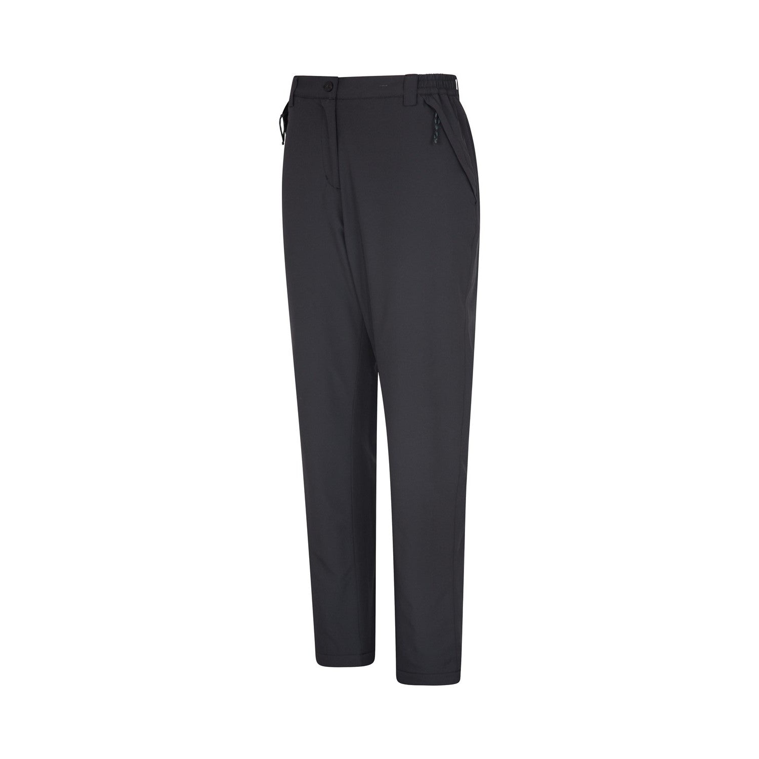 Black - Lifestyle - Mountain Warehouse Womens-Ladies Arctic Stretch Fleece Lined Short Trousers