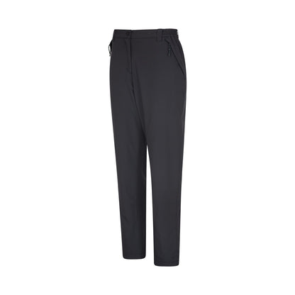 Black - Lifestyle - Mountain Warehouse Womens-Ladies Arctic Stretch Fleece Lined Short Trousers