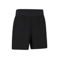 Black - Side - Mountain Warehouse Womens-Ladies Hybrid Hiking Shorts