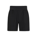 Black - Front - Mountain Warehouse Womens-Ladies Hybrid Hiking Shorts