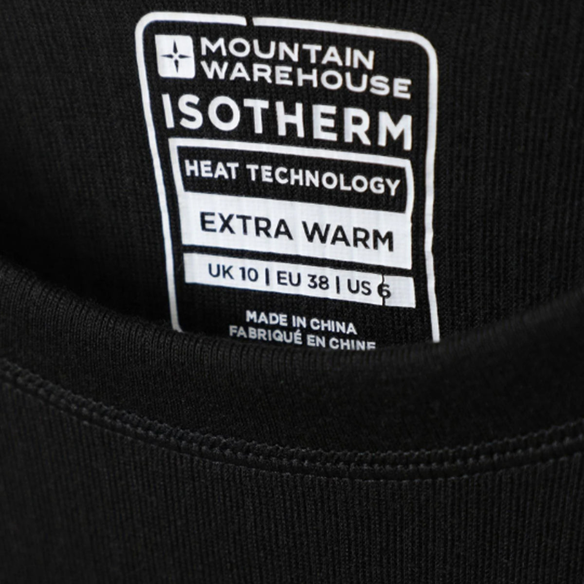 Black - Lifestyle - Mountain Warehouse Womens-Ladies Talus Thermal Top