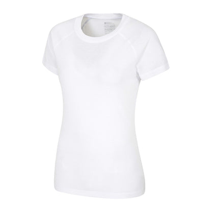 White - Side - Mountain Warehouse Womens-Ladies Talus Thermal Top