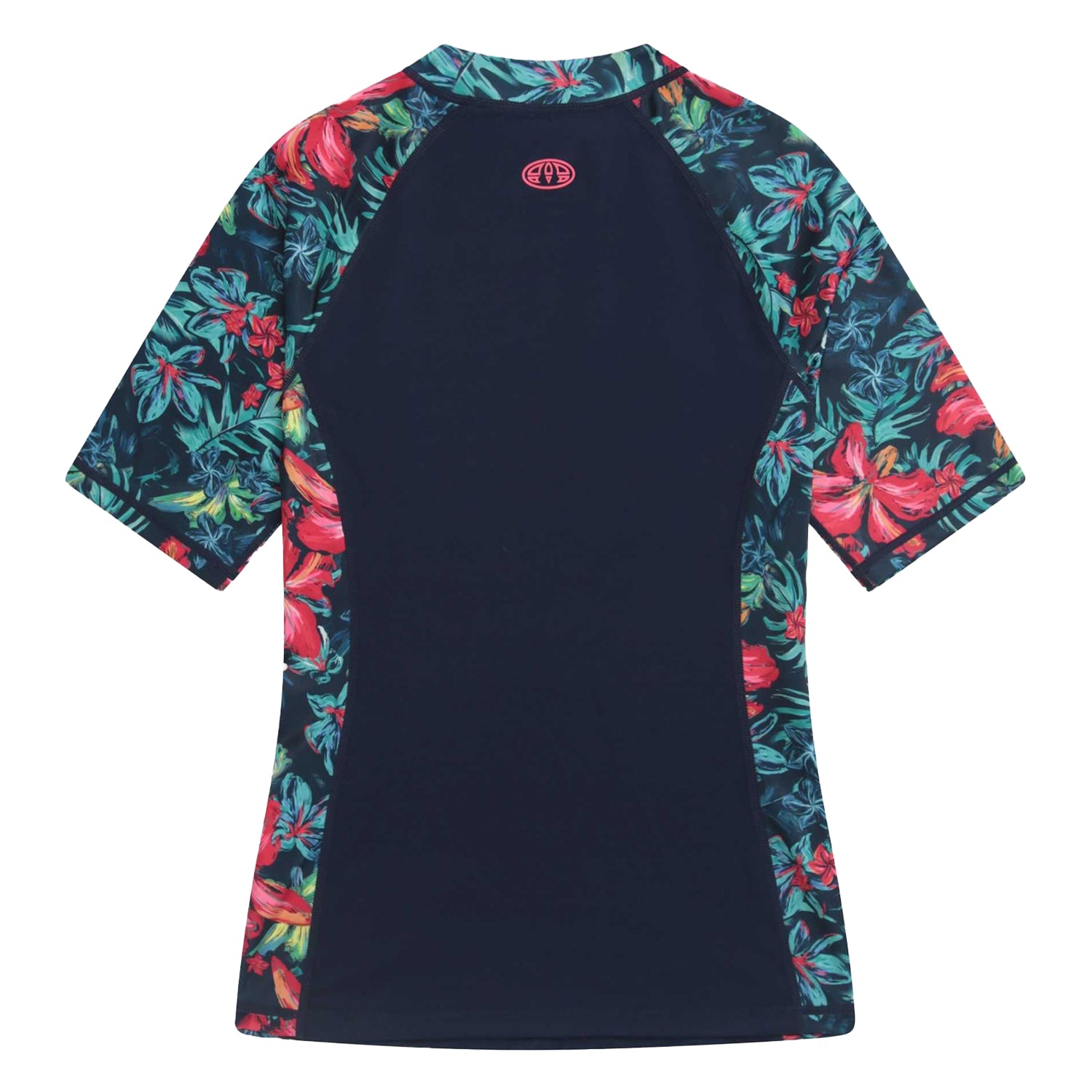 Red - Back - Animal Womens-Ladies Lucie Recycled Rash Top