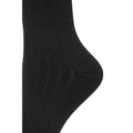 Black - Side - Mountain Warehouse Womens-Ladies Explorer Merino Wool Thermal Boot Socks