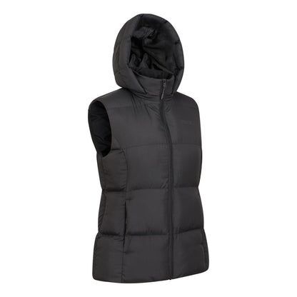 Black - Back - Mountain Warehouse Womens-Ladies Astral II Padded Gilet