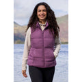 Purple - Front - Mountain Warehouse Womens-Ladies Astral II Padded Gilet