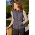 Dark Grey - Front - Mountain Warehouse Womens-Ladies Astral II Padded Gilet
