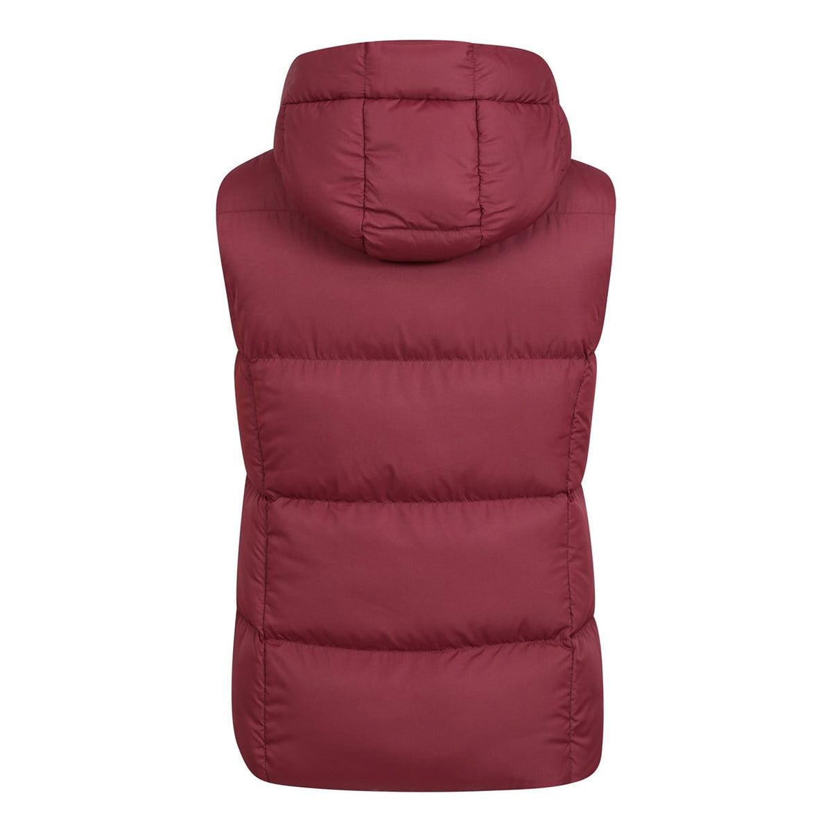Dark Red - Side - Mountain Warehouse Womens-Ladies Astral II Padded Gilet