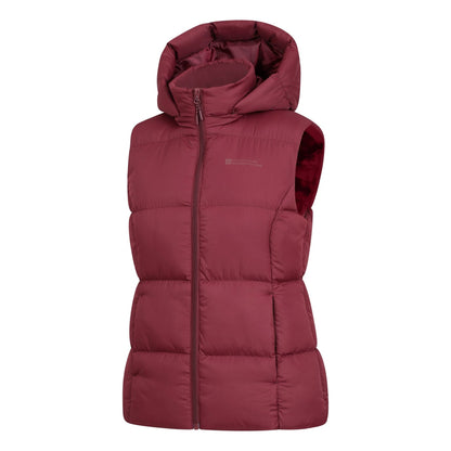 Dark Red - Lifestyle - Mountain Warehouse Womens-Ladies Astral II Padded Gilet