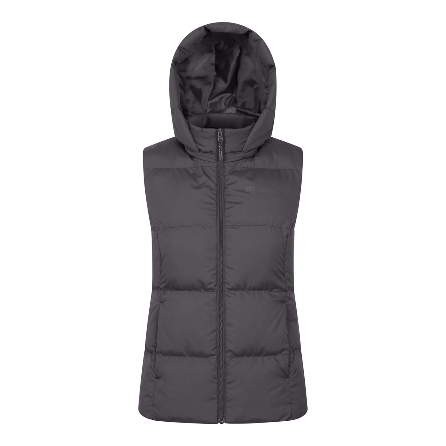 Dark Grey - Front - Mountain Warehouse Womens-Ladies Astral II Padded Gilet
