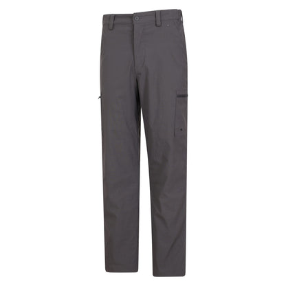 Dark Grey - Lifestyle - Mountain Warehouse Mens Trek Stretch Long Winter Hiking Trousers