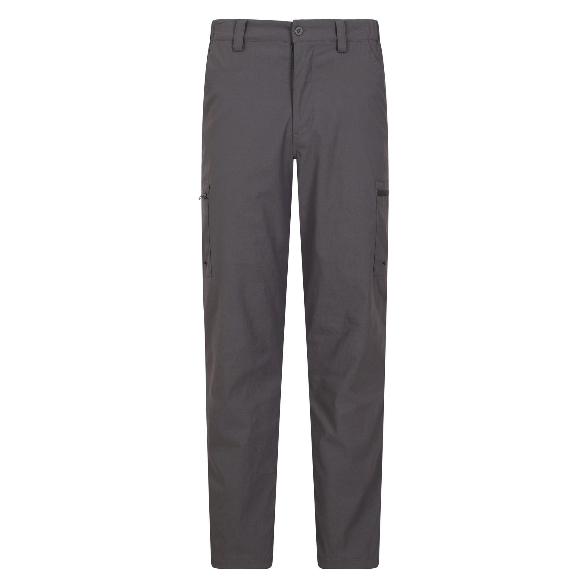 Dark Grey - Front - Mountain Warehouse Mens Trek Stretch Long Winter Hiking Trousers