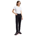 Black - Close up - Mountain Warehouse Womens-Ladies Stride Lightweight Fitted Trousers