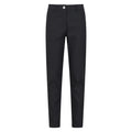 Black - Front - Mountain Warehouse Womens-Ladies Stride Lightweight Fitted Trousers