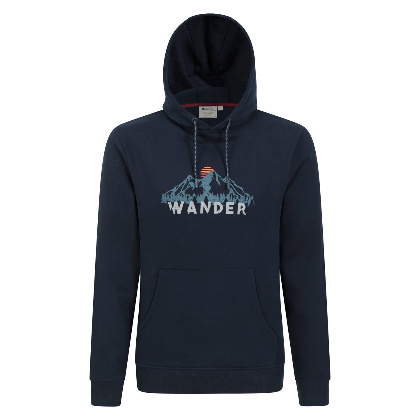 Navy - Front - Mountain Warehouse Mens Wander Hoodie