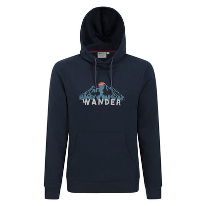 Navy - Front - Mountain Warehouse Mens Wander Hoodie