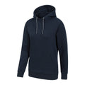 Navy - Side - Mountain Warehouse Womens-Ladies Poplar Regular Hoodie