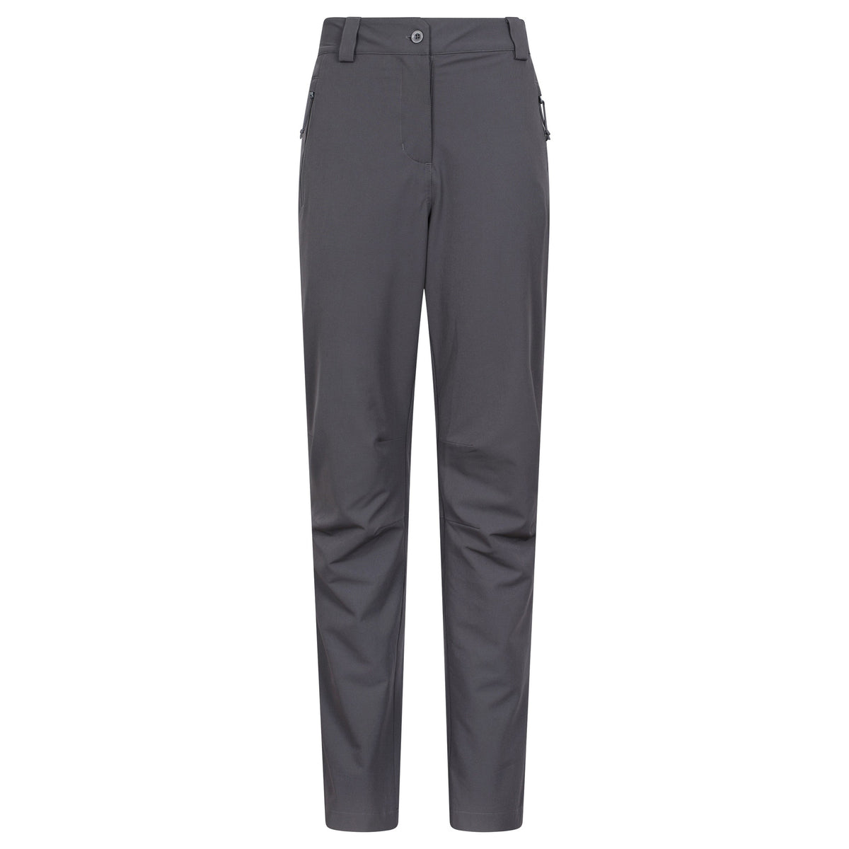 Dark Grey - Front - Mountain Warehouse Womens-Ladies Arctic II Stretch Fleece Lined Regular Trousers