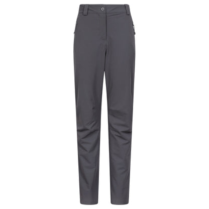 Dark Grey - Front - Mountain Warehouse Womens-Ladies Arctic II Stretch Fleece Lined Regular Trousers
