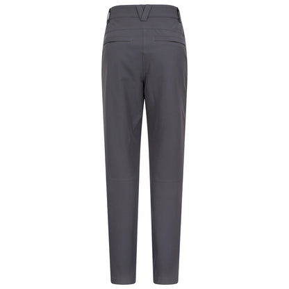 Dark Grey - Back - Mountain Warehouse Womens-Ladies Arctic II Stretch Fleece Lined Regular Trousers