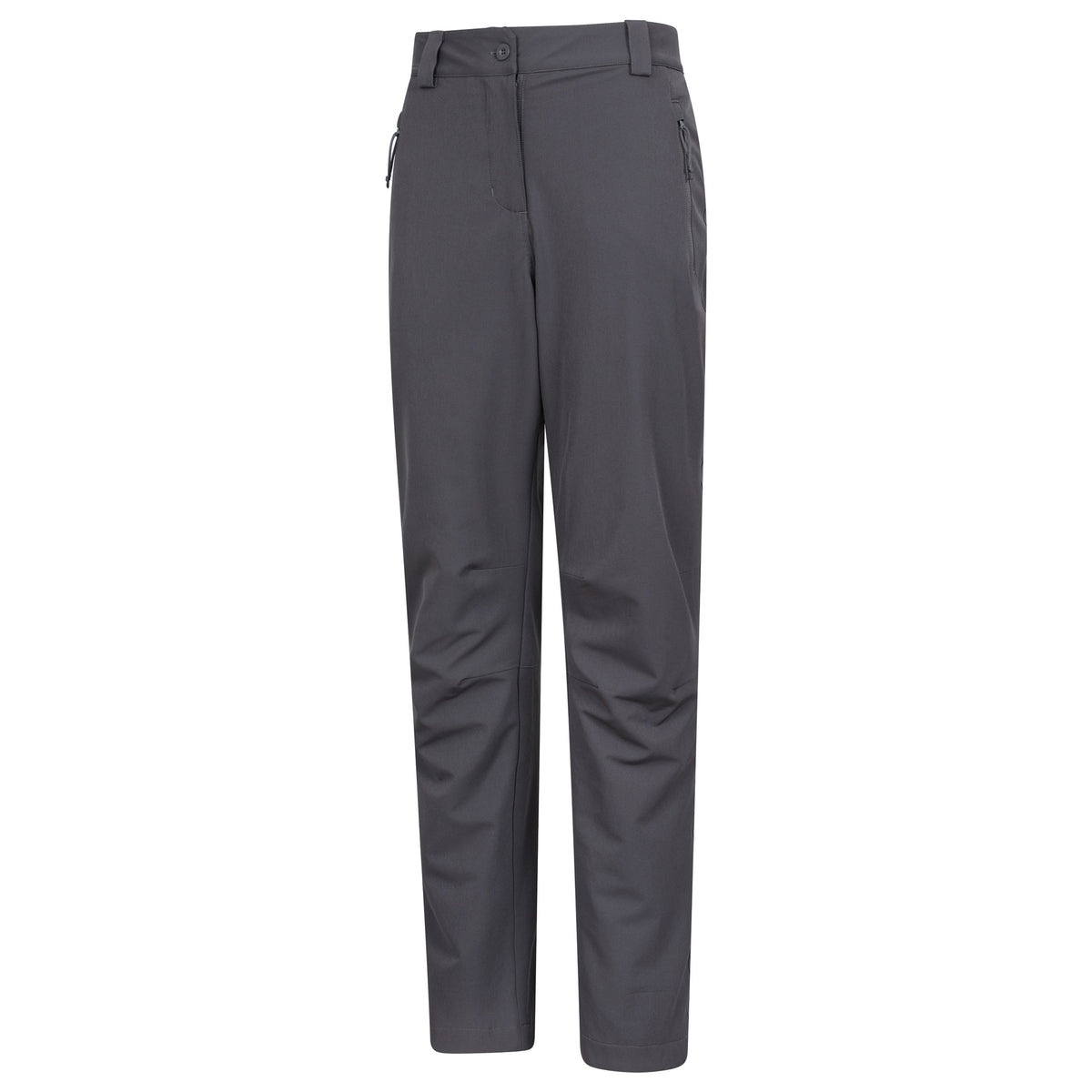 Dark Grey - Side - Mountain Warehouse Womens-Ladies Arctic II Stretch Fleece Lined Regular Trousers