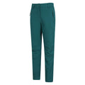 Dark Green - Side - Mountain Warehouse Womens-Ladies Arctic II Stretch Fleece Lined Regular Trousers