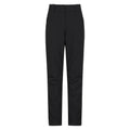 Black - Front - Mountain Warehouse Womens-Ladies Arctic II Stretch Fleece Lined Regular Trousers