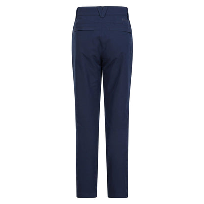 Navy - Back - Mountain Warehouse Womens-Ladies Arctic II Stretch Fleece Lined Regular Trousers