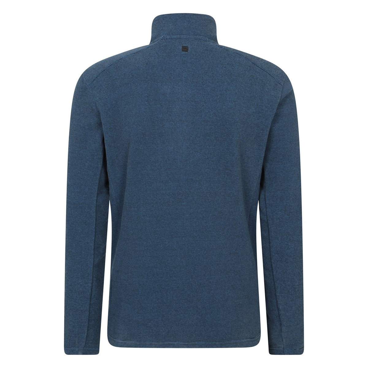 Blue - Back - Mountain Warehouse Mens Ridge Half Zip Fleece Top