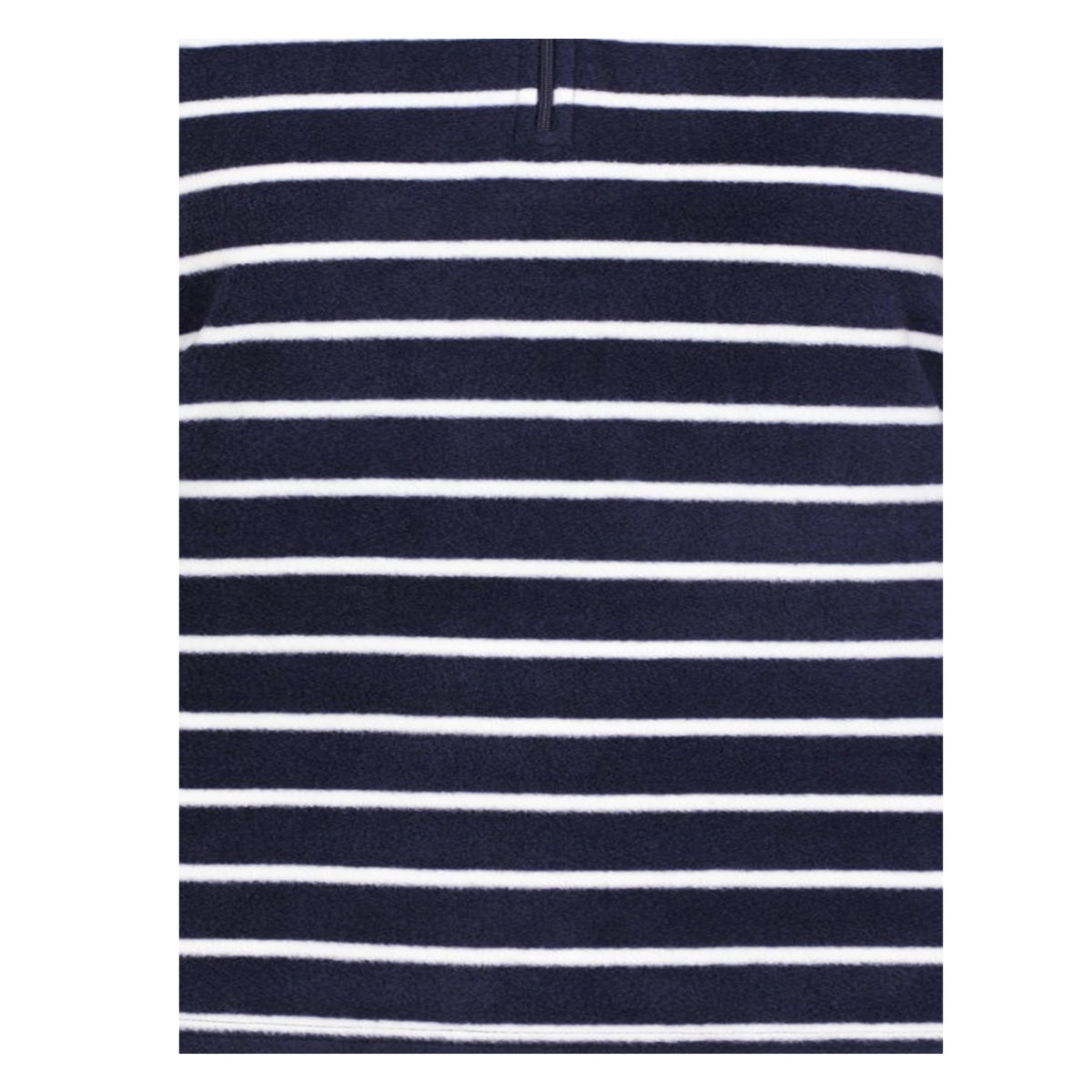 Navy - Lifestyle - Mountain Warehouse Womens-Ladies Camber Striped Half Zip Fleece Top