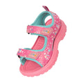 Pink - Pack Shot - Mountain Warehouse Childrens-Kids Sand Sandals