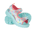 Turquoise - Front - Mountain Warehouse Childrens-Kids Sand Sandals