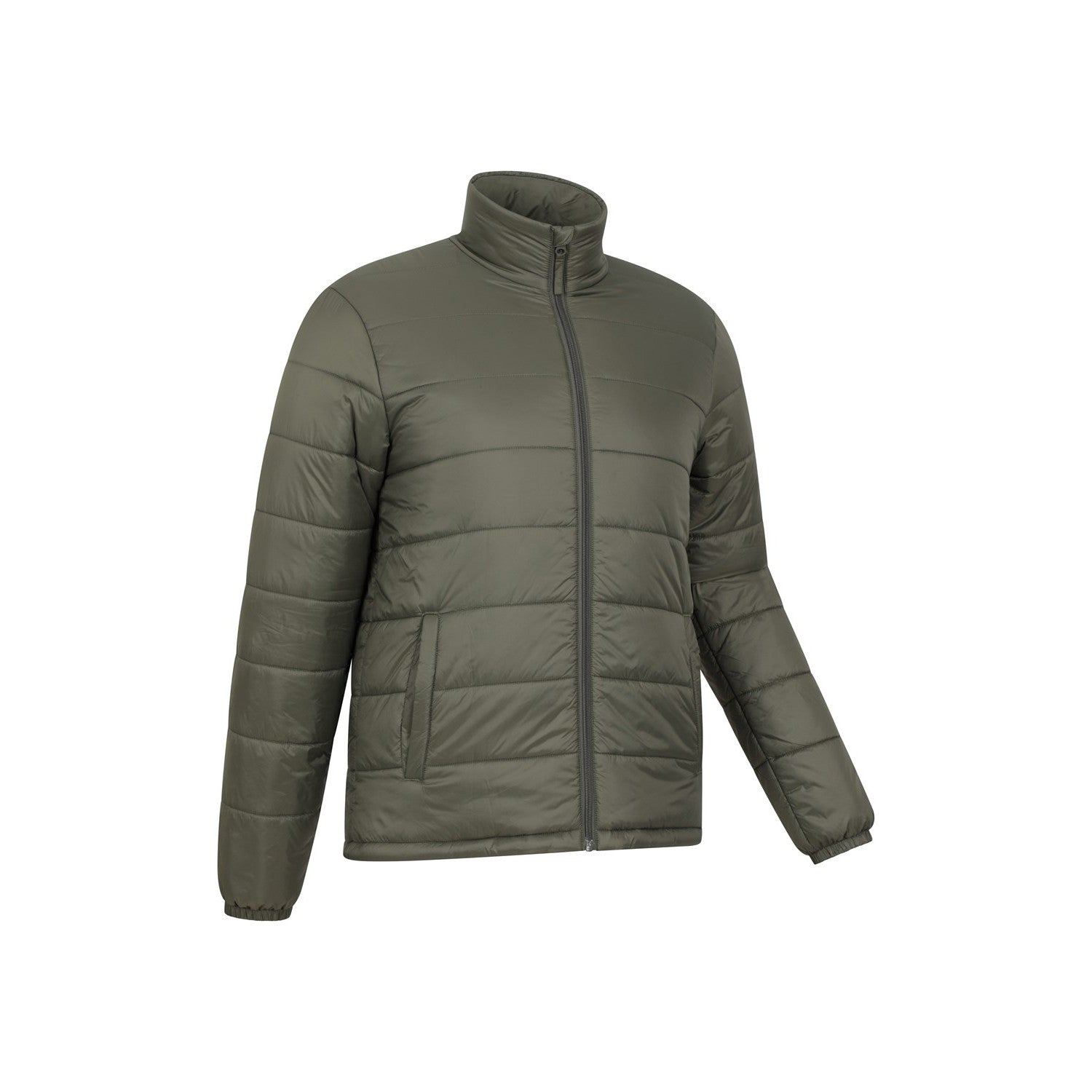 Khaki - Lifestyle - Mountain Warehouse Mens Essentials Lightweight Padded Jacket