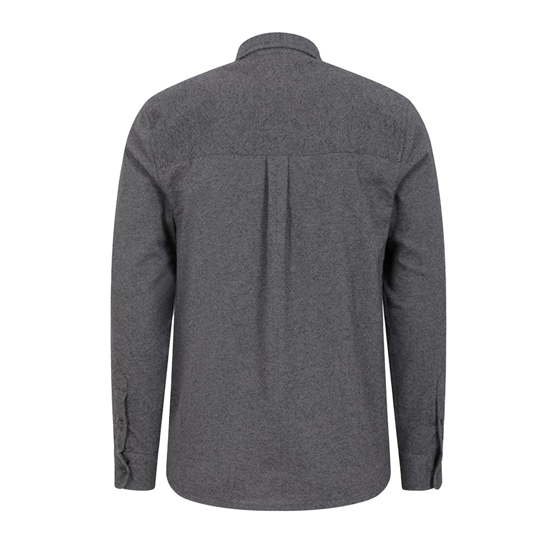 Grey - Back - Mountain Warehouse Mens Bamford Melange Shirt