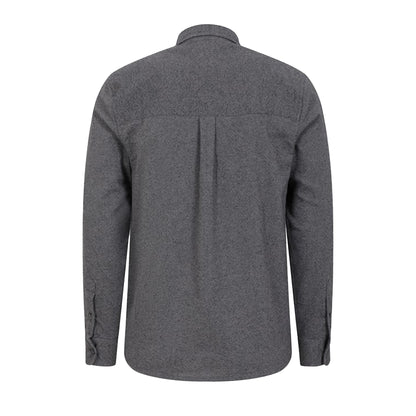 Grey - Back - Mountain Warehouse Mens Bamford Melange Shirt