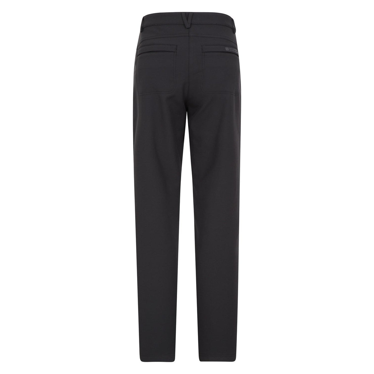 Black - Back - Mountain Warehouse Womens-Ladies Vermont Softshell Hiking Trousers