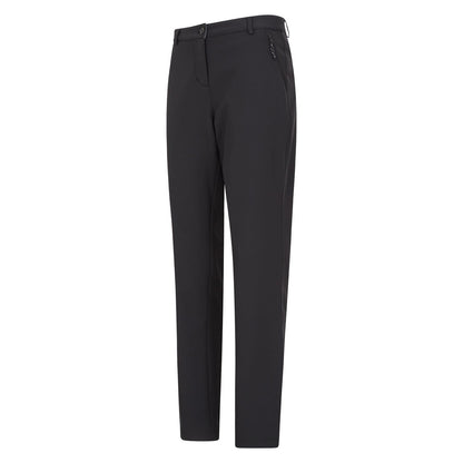 Black - Side - Mountain Warehouse Womens-Ladies Vermont Softshell Hiking Trousers
