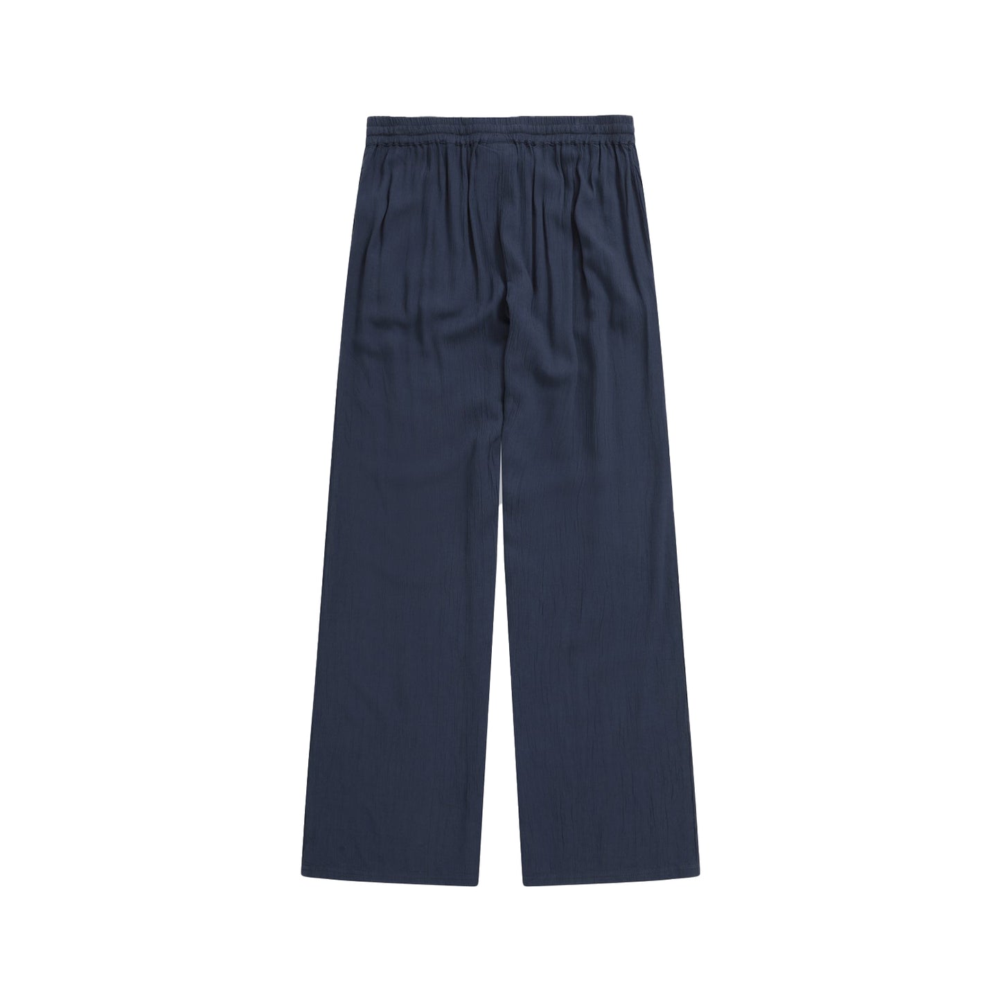 Navy - Back - Animal Womens-Ladies Ria Textured Beach Trousers