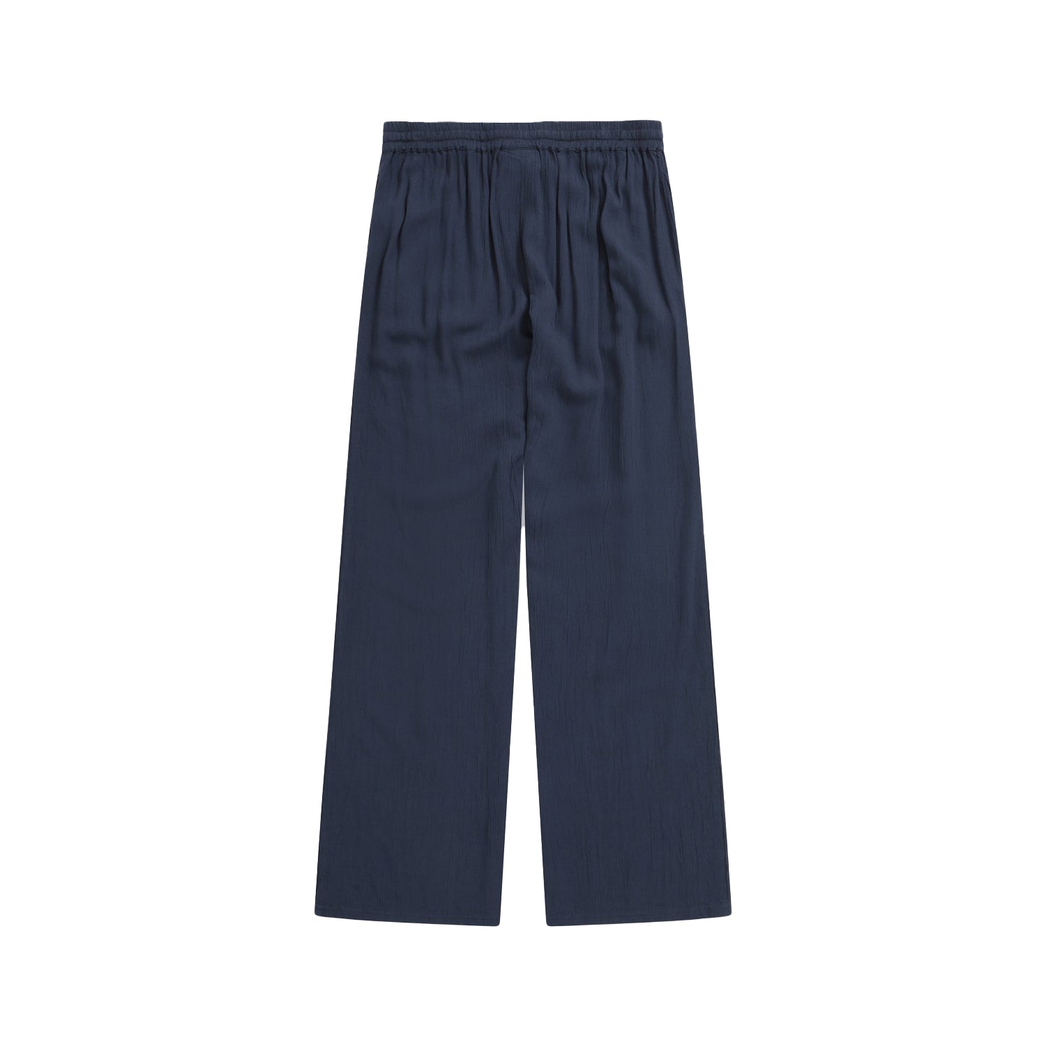 Navy - Back - Animal Womens-Ladies Ria Textured Beach Trousers