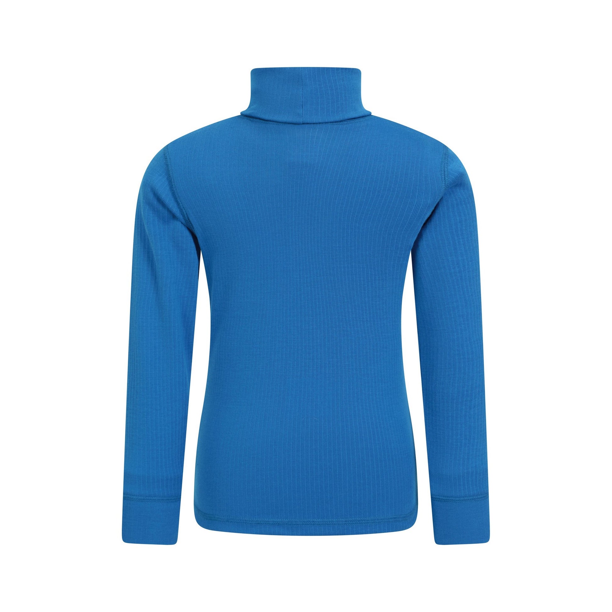 Cobalt - Back - Mountain Warehouse Childrens-Kids Talus Roll Neck Long-Sleeved Top