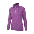 Berry - Lifestyle - Mountain Warehouse Womens-Ladies Bend & Stretch Half Zip Midlayer