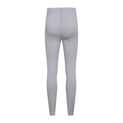 Light Grey - Side - Mountain Warehouse Womens-Ladies Keep The Heat Base Layer Bottoms
